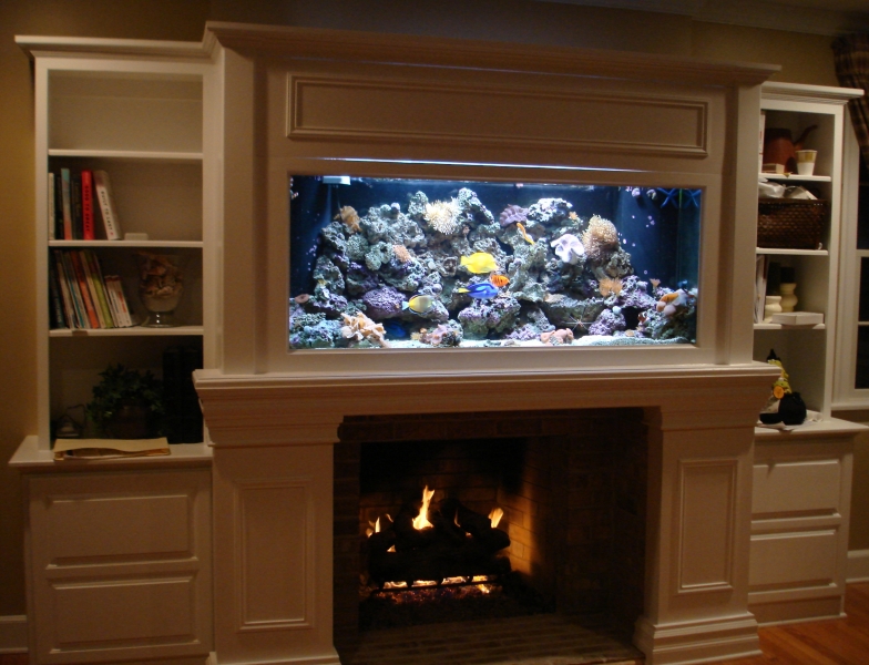 R4 784 600 An aquarium next to the fireplace in the living room, is good feng shui?