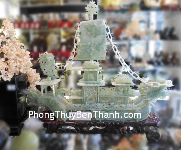 thuyen lieu ninh 02 Liaoning jade Dragon Sailboats Liaoning feng shui K1091